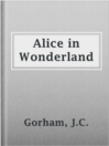 Imagen de portada para Alice in Wonderland